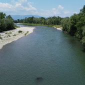 Drava river Slovenja vas