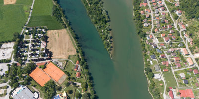 Sotočje Kanala in reke Drave