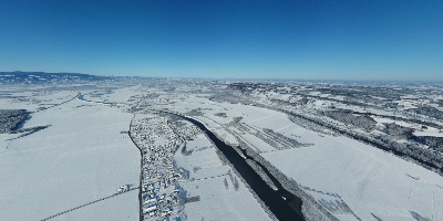 Zasneženo Dravsko polje